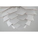 Canada 1 Light 21 inch White Chandelier Ceiling Light